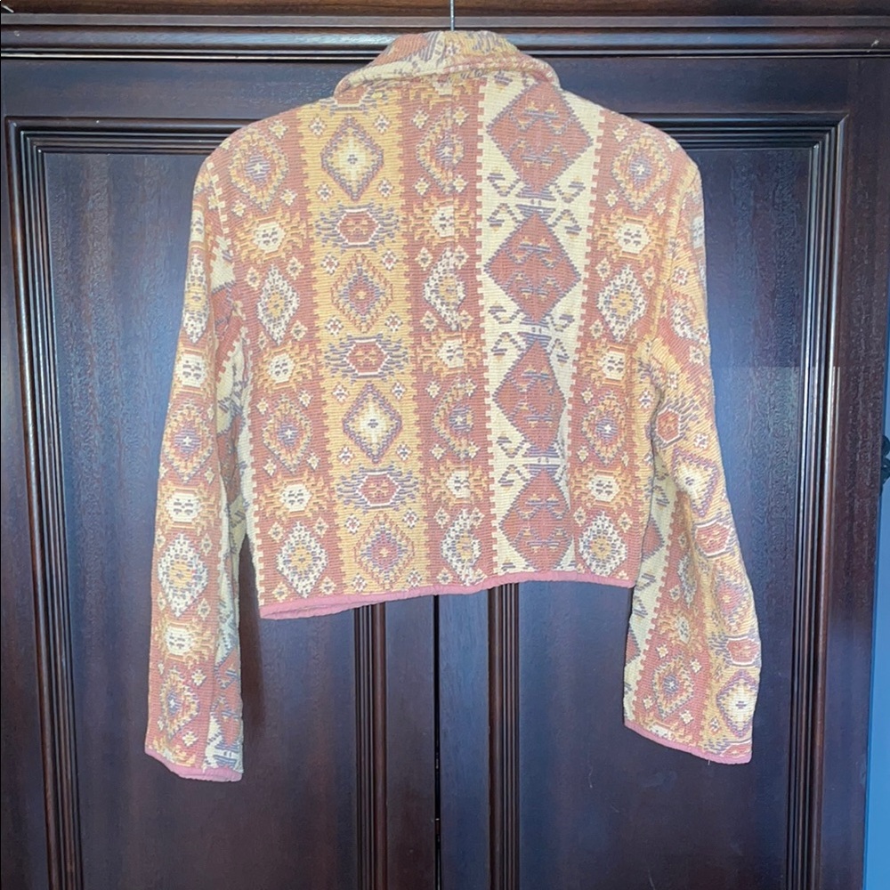 Vintage Patterned Jacket - image 6